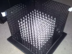 5mm RGB LED Cube Panel Jig