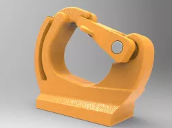 Anti falling stop device