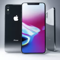 Apple iPhone X  3D model