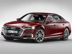 Audi A8 2018 3D model