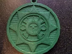 Aztec Sunstone pendant