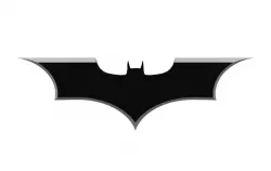Batarang Throwing Weapon Low-poly  3D model