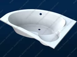 Bath Camellia 3D model