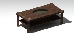 Beautiful wooden coffee table
