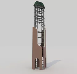 Bell Tower 3D model