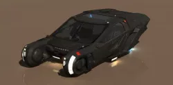Blade-Runner 2049 Peugeot Police Spinner update 3D model