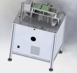 Card stacking machine 3D model