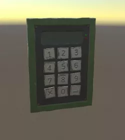 Code Lock 3D model