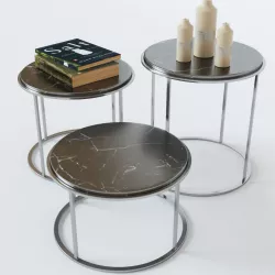 coffee table rustic classic vray render ready  3D model