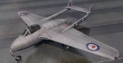 DeHavilland DH-100 Vampire FB Mk-5 3D model