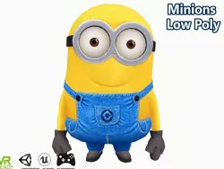 Despicable Me Minion Low Poly Low-poly  3D model
