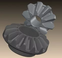 Differential Bevel Gear 3D model