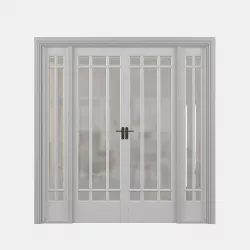 door Manhattan Room Dividers W6 3D model