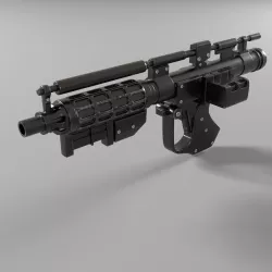 Droid Gun 3D model