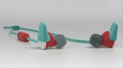 Fitbit Flyer Earphones 3D model