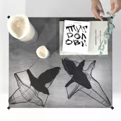Flight shadows decor sculpture by Zakharchitects  Low-poly  3D model