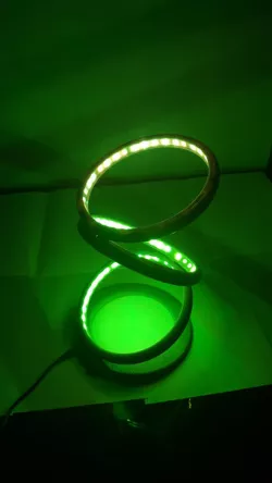 Fully-printable low-cost modular lamp