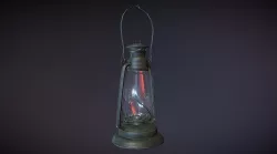 Lantern 3D Low-poly  3D model