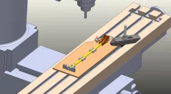 Machine fixture, formed tube machining design