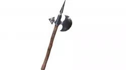 Medieval Axe Halberd Low-poly  3D model