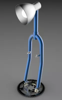 Model Mix - Fork Lamp