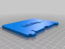 My Customized Replicator 1, 2, and 2X Backplate