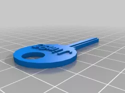 My Customized Safe / House / Padlock keys