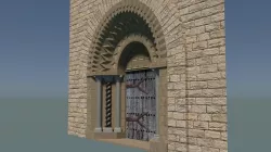 Norman Gate 3D model
