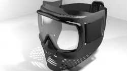 Paintball Facemask - Type 1 3D model
