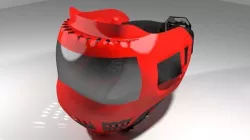 Paintball Facemask - Type 2 3D model