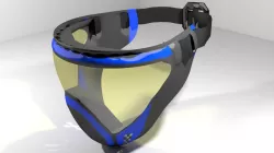 Paintball Facemask - Type 3 3D model