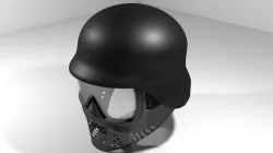 Paintball Facemask - Type 5 3D model