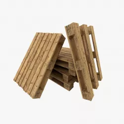 Pallet type asia 3 types of textures Low-poly  3D model