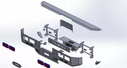 rear bumper f550