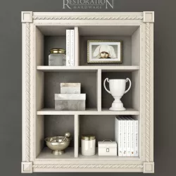 RH Hand-Carved Display Shelf 3D model