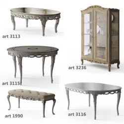 Savio Firmino 3d models Furniture Set 3D model