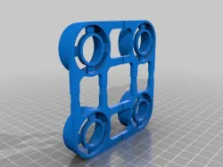 Serger spool holder