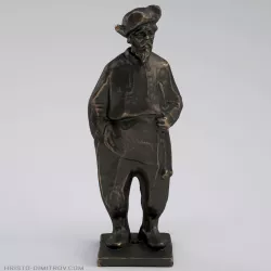 Slavic Grandpa Statue 3D model