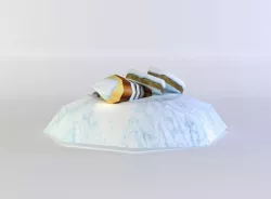 Small orcs house Low-poly  3D model