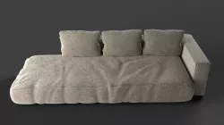 Soft Sofa 3D model