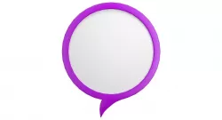 Speech Bubble V02 3D model