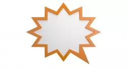 Speech Bubble V03 3D model
