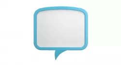 Speech Bubble V04 3D model