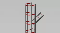 Stairs / Industrial stairs / Silo stairs / Grain tank stairs