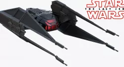 Star Wars Kylo Ren TIE silencer 3D model
