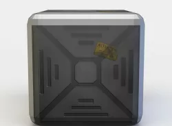 Techcon cube Low-poly  3D model