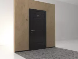 The input metal doors 3D model