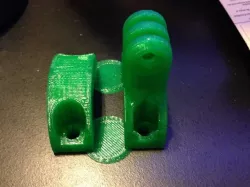 "The Keniston" GoPro mount for Black Diamond Trekking, hiking and walking sticks with OpenSCAD source.