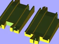 TOMY train track to Thomas trackmaster adapter