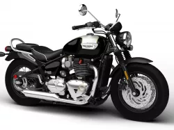 Triumph Bonneville Speedmaster 2018 3D model